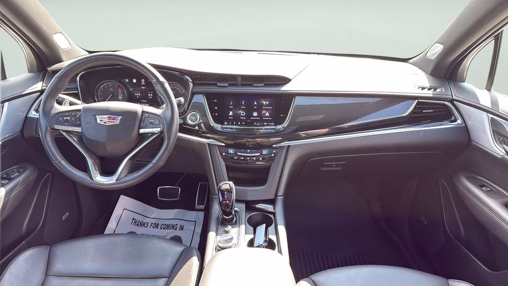 2024 White Cadillac XT6 Sport AWD SUV