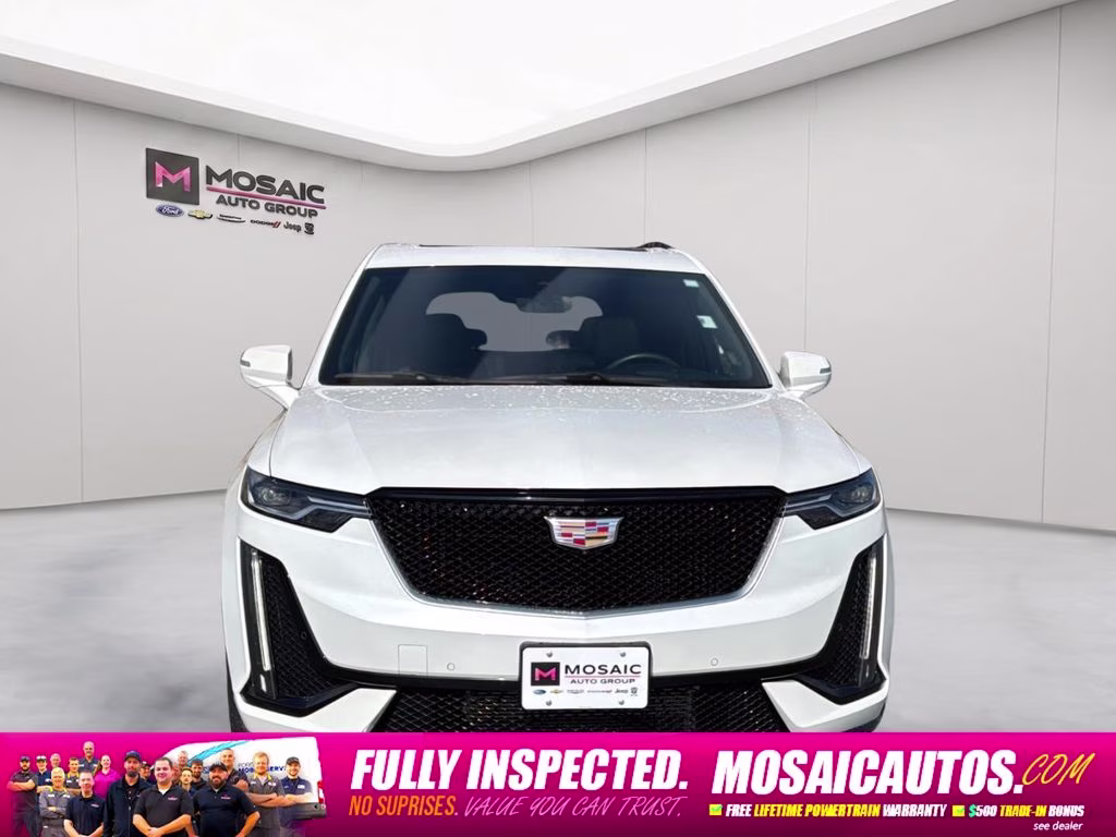 2024 White Cadillac XT6 Sport AWD SUV