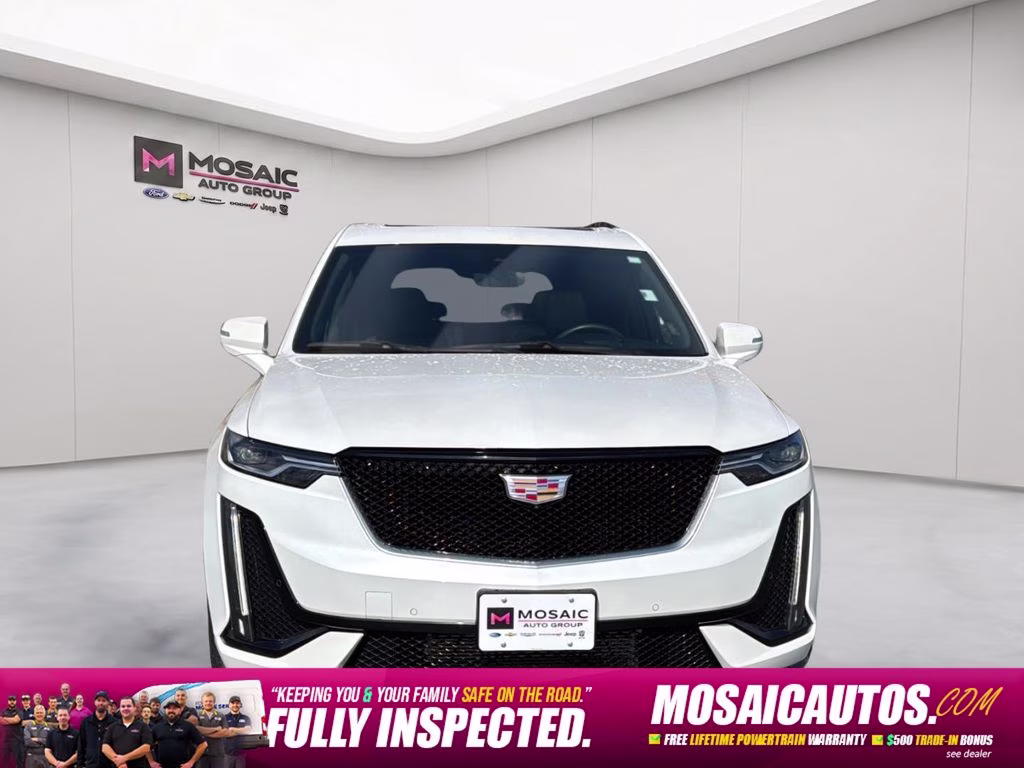 2024 White Cadillac XT6 Sport AWD SUV