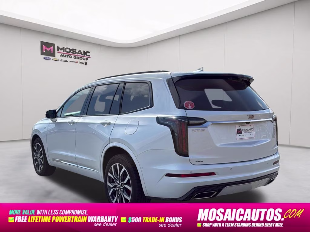 2024 White Cadillac XT6 Sport AWD SUV