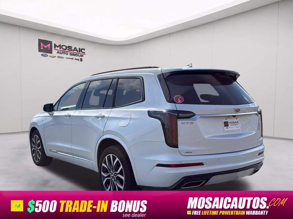 2024 White Cadillac XT6 Sport AWD SUV
