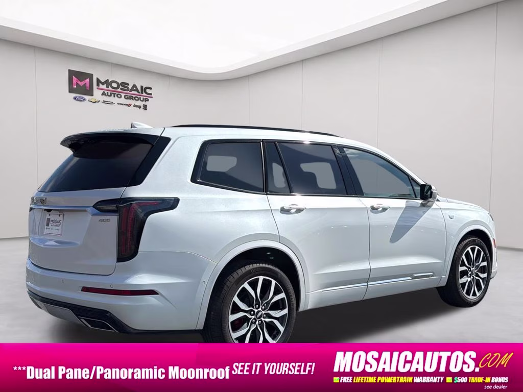 2024 White Cadillac XT6 Sport AWD SUV