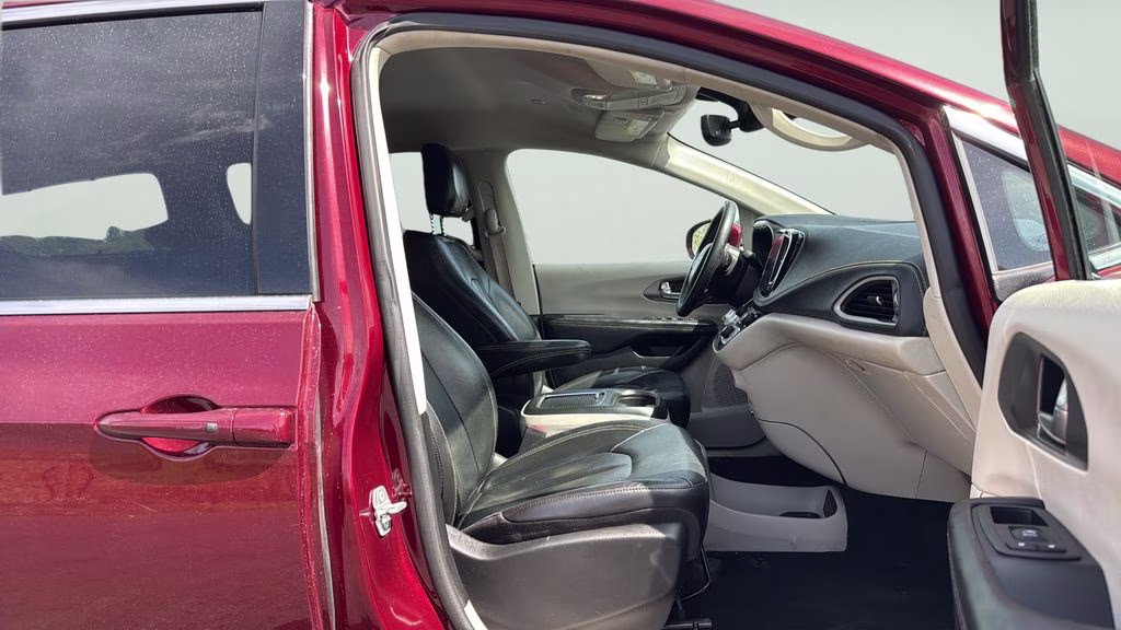 2022 Velvet Red Pearlcoat Chrysler Pacifica Touring L AWD Van