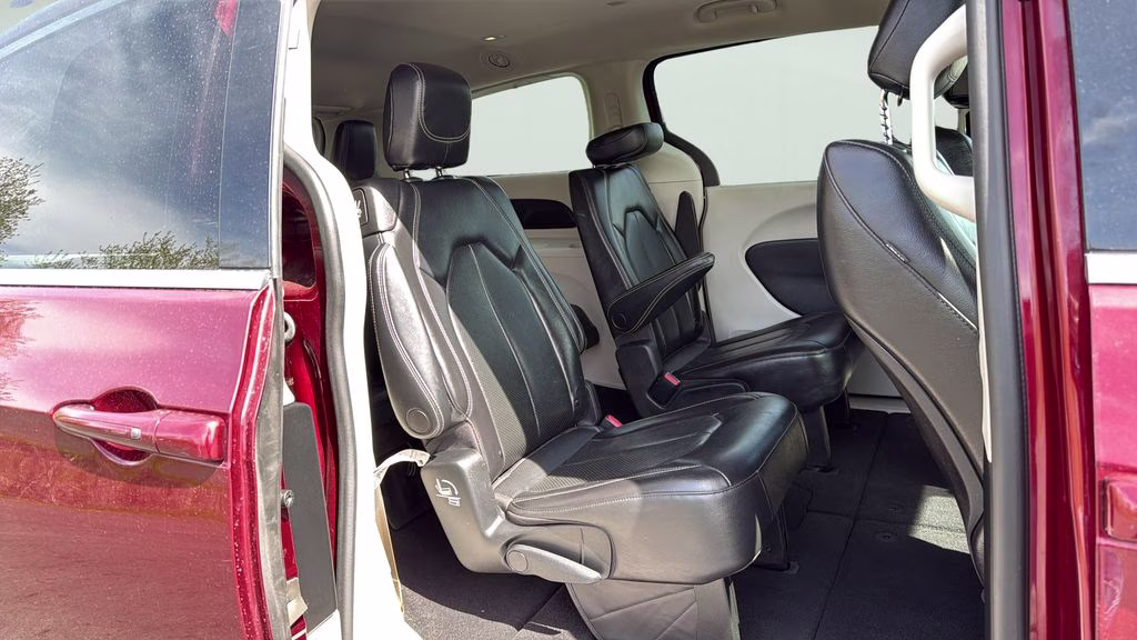 2022 Velvet Red Pearlcoat Chrysler Pacifica Touring L AWD Van