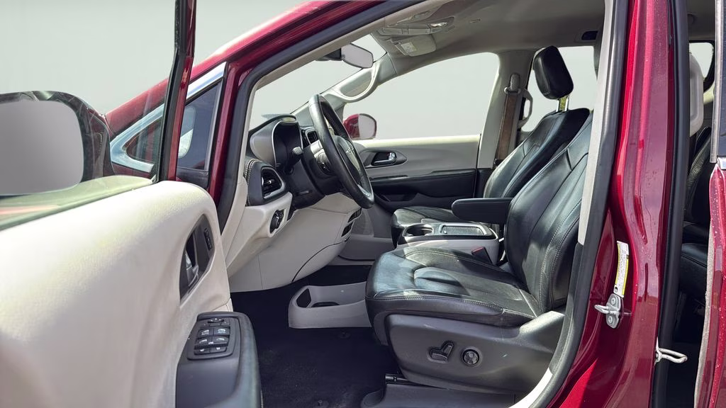 2022 Velvet Red Pearlcoat Chrysler Pacifica Touring L AWD Van