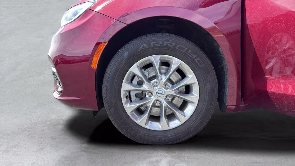 2022 Velvet Red Pearlcoat Chrysler Pacifica Touring L AWD Van