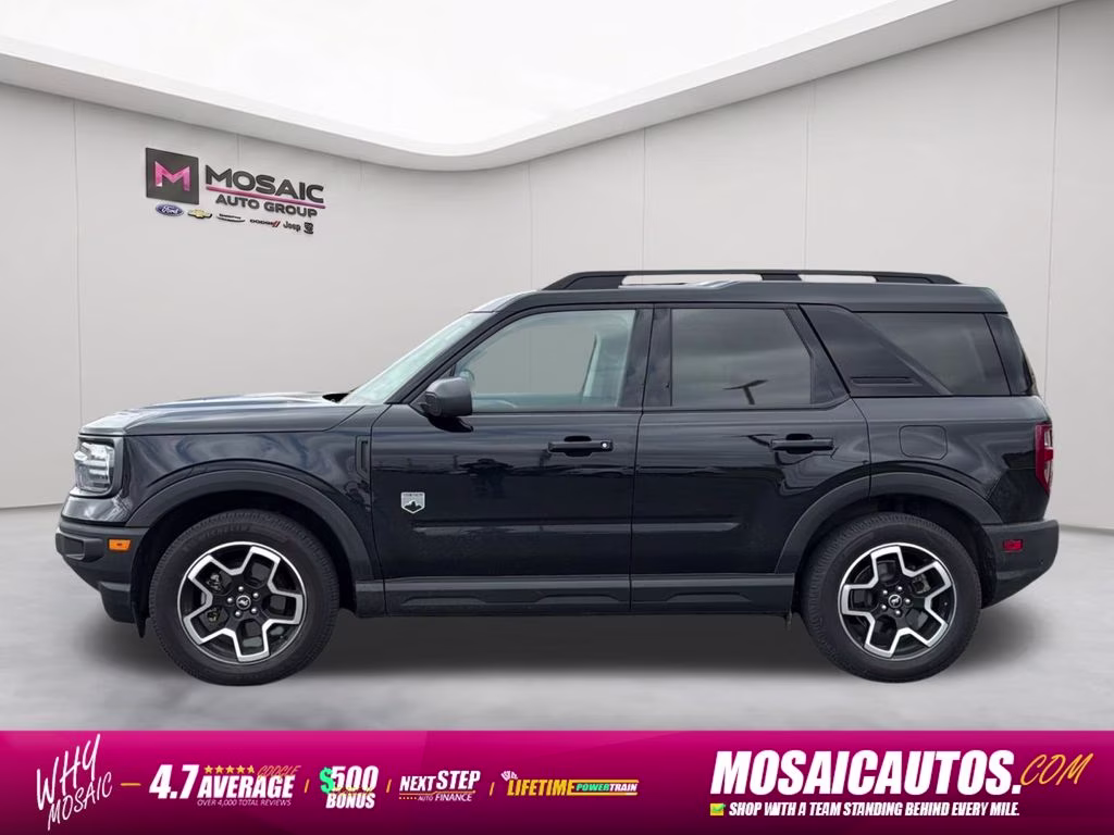 2022 Shadow Black Ford Bronco Sport Big Bend 4X4 SUV