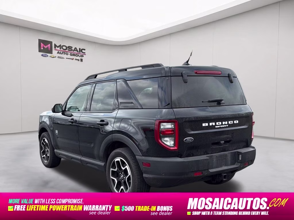 2022 Shadow Black Ford Bronco Sport Big Bend 4X4 SUV