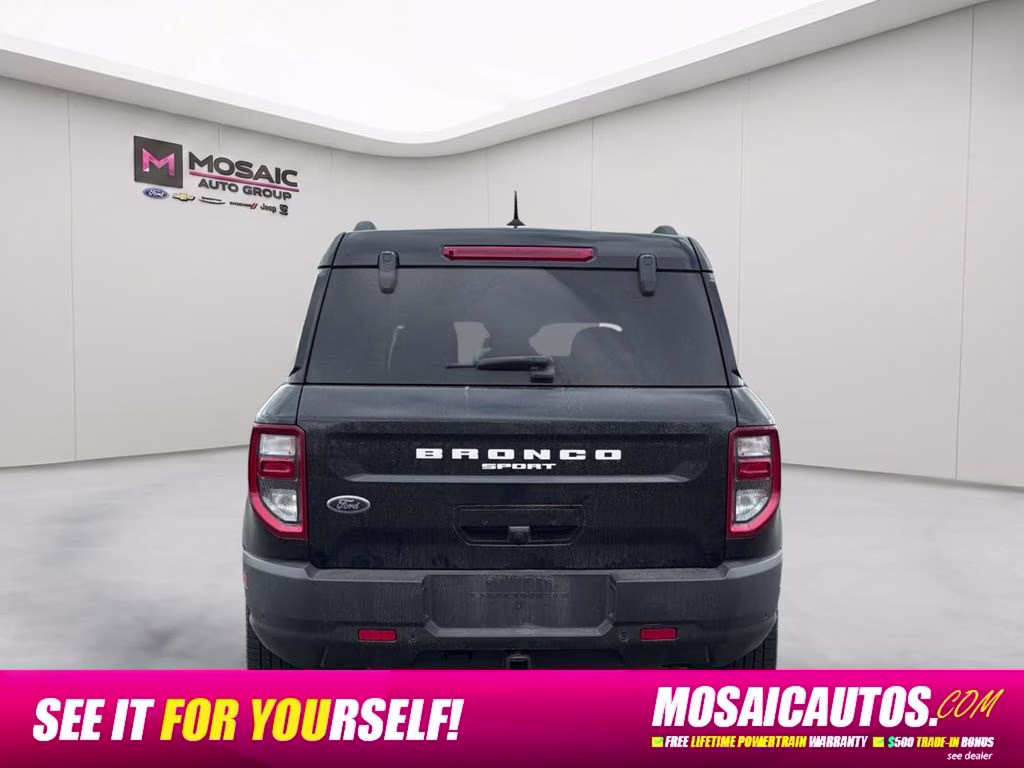 2022 Shadow Black Ford Bronco Sport Big Bend 4X4 SUV