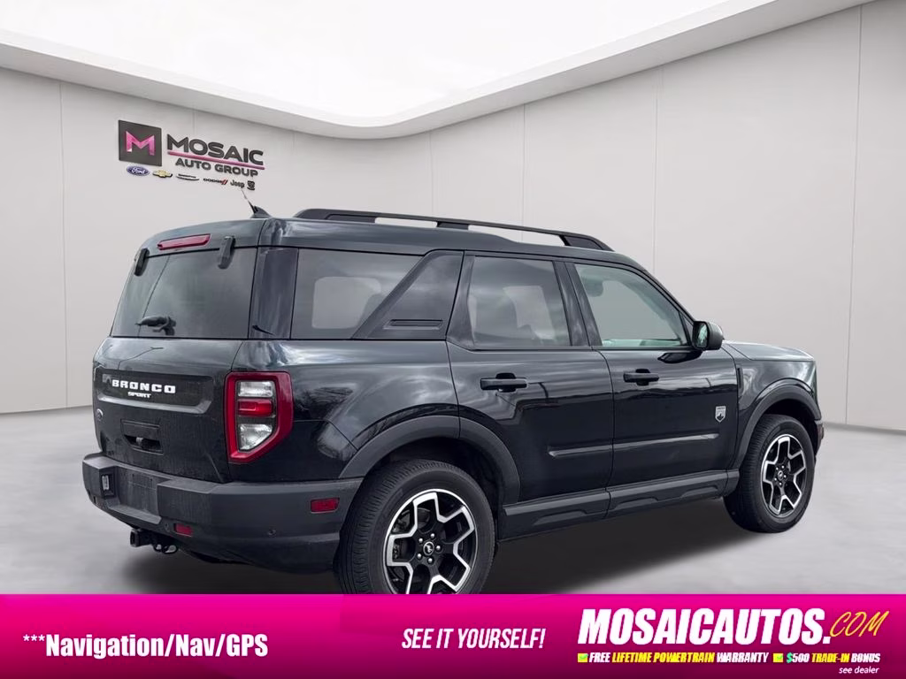 2022 Shadow Black Ford Bronco Sport Big Bend 4X4 SUV