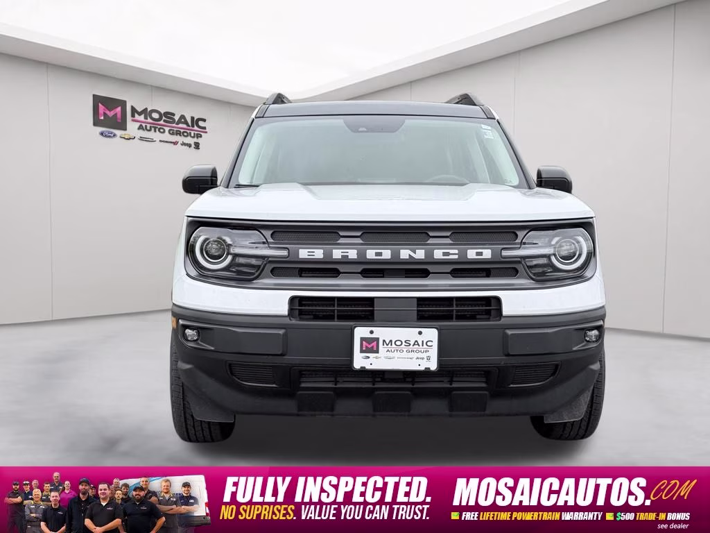 2023 Oxford White Ford Bronco Sport Big Bend 4X4 SUV
