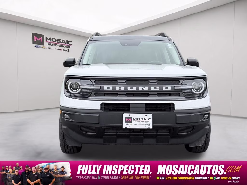 2023 Oxford White Ford Bronco Sport Big Bend 4X4 SUV