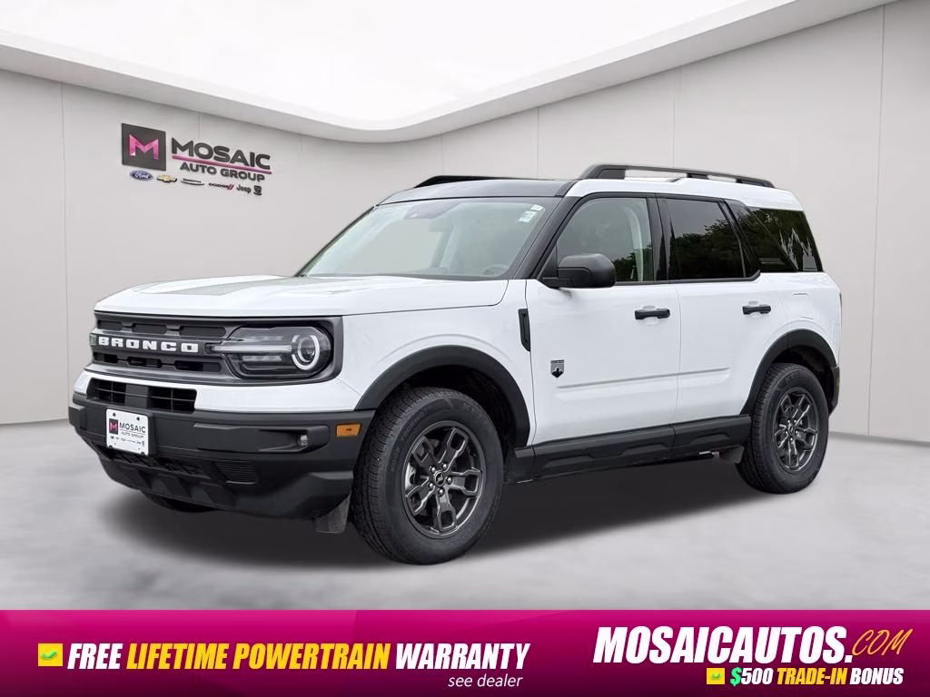 2023 Oxford White Ford Bronco Sport Big Bend 4X4 SUV