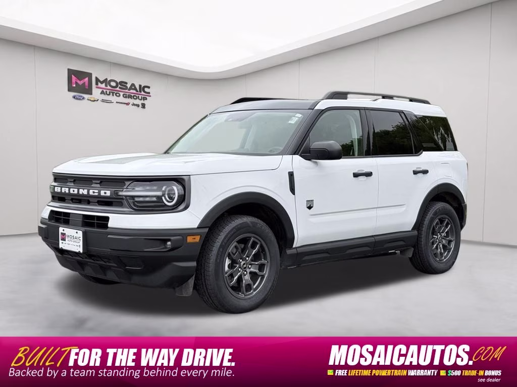 2023 Oxford White Ford Bronco Sport Big Bend 4X4 SUV