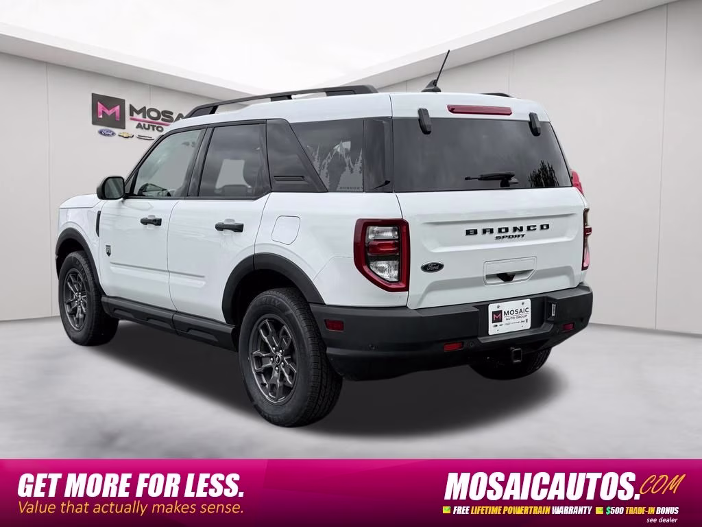 2023 Oxford White Ford Bronco Sport Big Bend 4X4 SUV