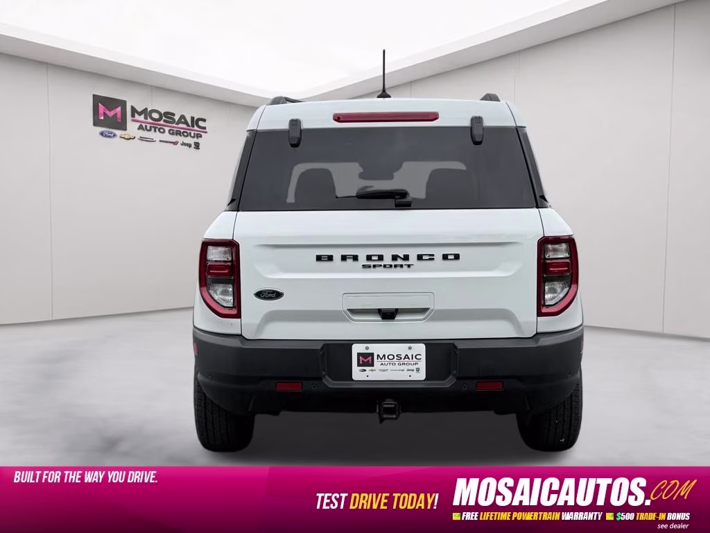 2023 Oxford White Ford Bronco Sport Big Bend 4X4 SUV