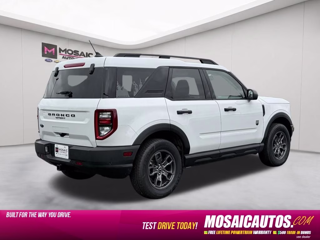 2023 Oxford White Ford Bronco Sport Big Bend 4X4 SUV