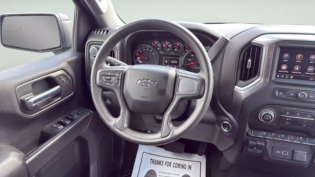 2024 Sterling Gray Metallic Chevrolet Silverado 1500 Custom Trail Boss 4X4 Truck