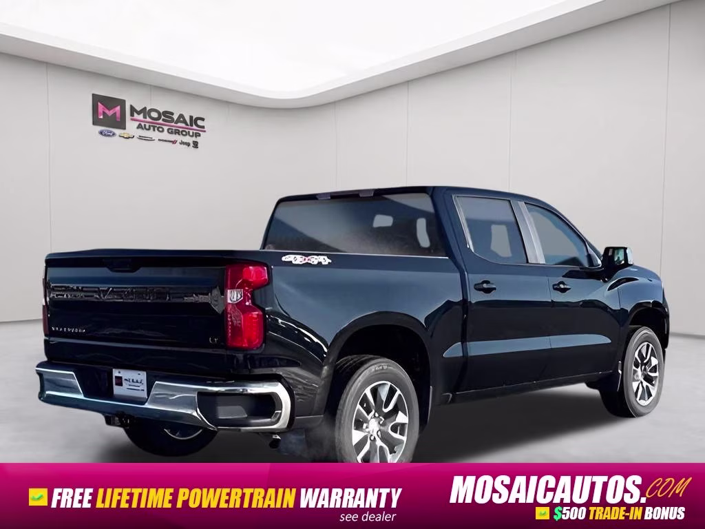 2026 Black Chevrolet Silverado 1500 LT 4X4 Truck