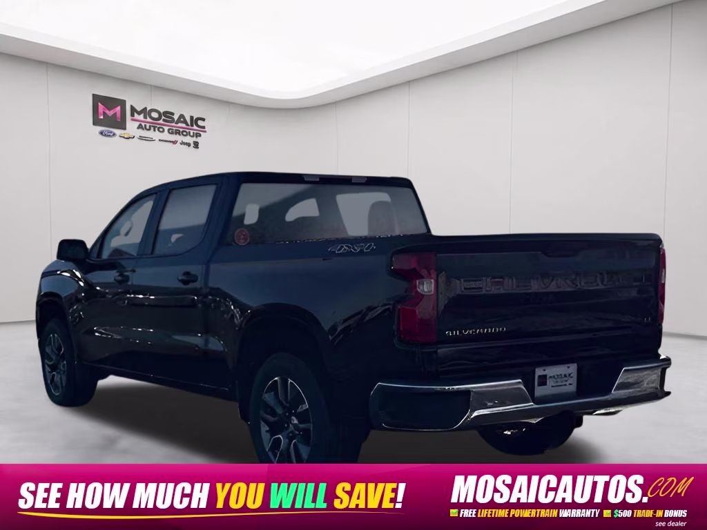 2026 Black Chevrolet Silverado 1500 LT 4X4 Truck