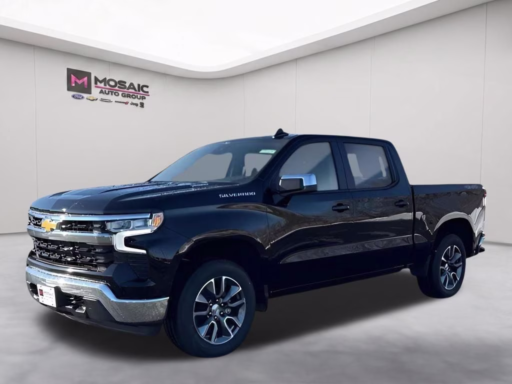 2026 Black Chevrolet Silverado 1500 LT 4X4 Truck