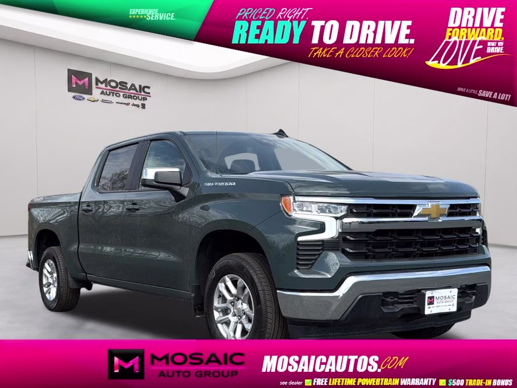 2026 Cypress Gray Chevrolet Silverado 1500 LT 4X4 Truck