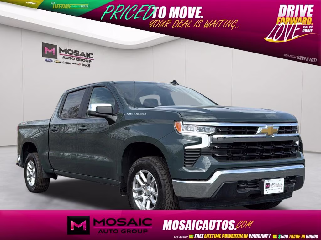 2026 Cypress Gray Chevrolet Silverado 1500 LT 4X4 Truck