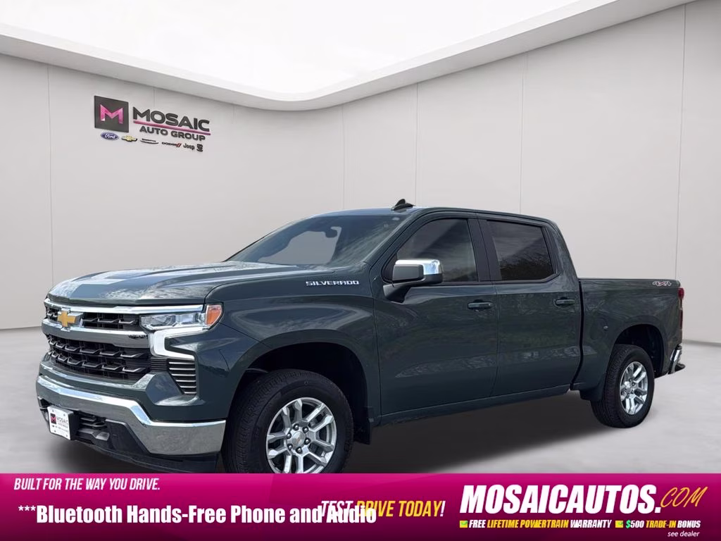 2026 Cypress Gray Chevrolet Silverado 1500 LT 4X4 Truck