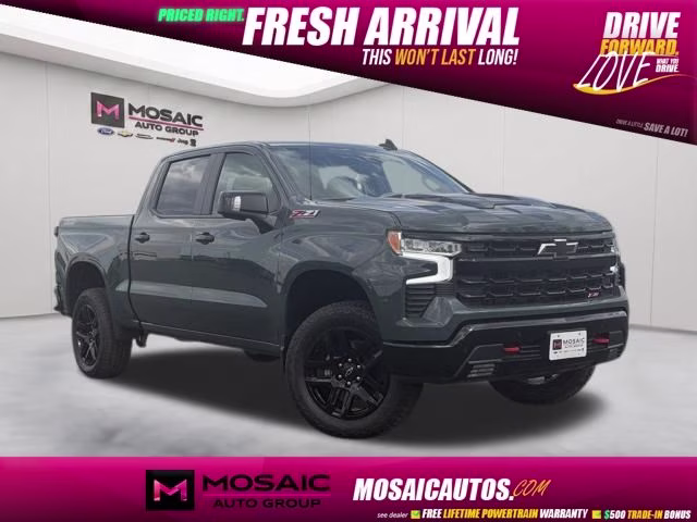 2026 Cypress Gray Chevrolet Silverado 1500 LT Trail Boss 4X4 Truck