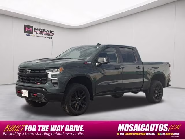 2026 Cypress Gray Chevrolet Silverado 1500 LT Trail Boss 4X4 Truck