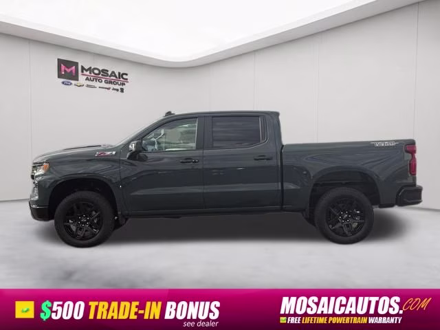 2026 Cypress Gray Chevrolet Silverado 1500 LT Trail Boss 4X4 Truck