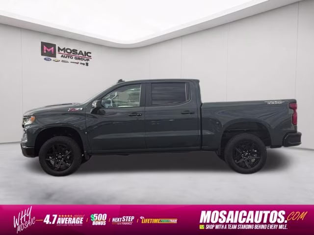 2026 Cypress Gray Chevrolet Silverado 1500 LT Trail Boss 4X4 Truck