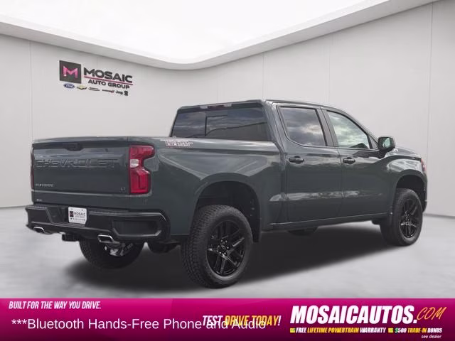 2026 Cypress Gray Chevrolet Silverado 1500 LT Trail Boss 4X4 Truck