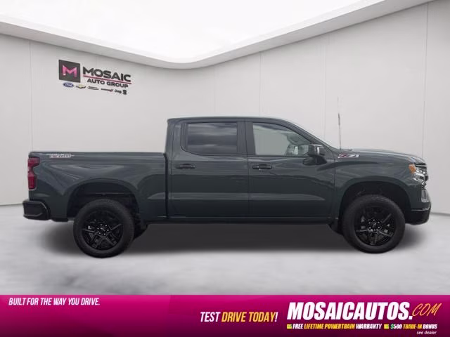 2026 Cypress Gray Chevrolet Silverado 1500 LT Trail Boss 4X4 Truck