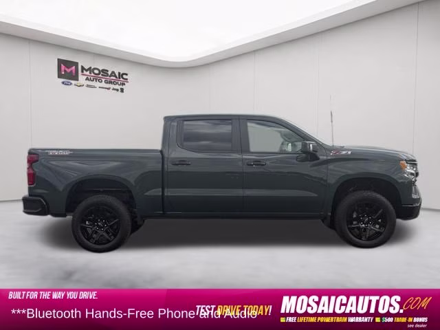 2026 Cypress Gray Chevrolet Silverado 1500 LT Trail Boss 4X4 Truck