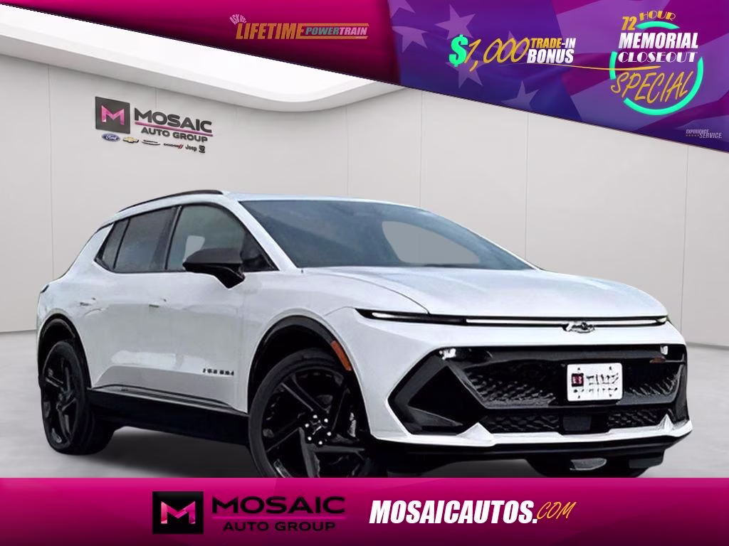 2025 Iridescent Pearl Tricoat Chevrolet Equinox EV RS FWD SUV