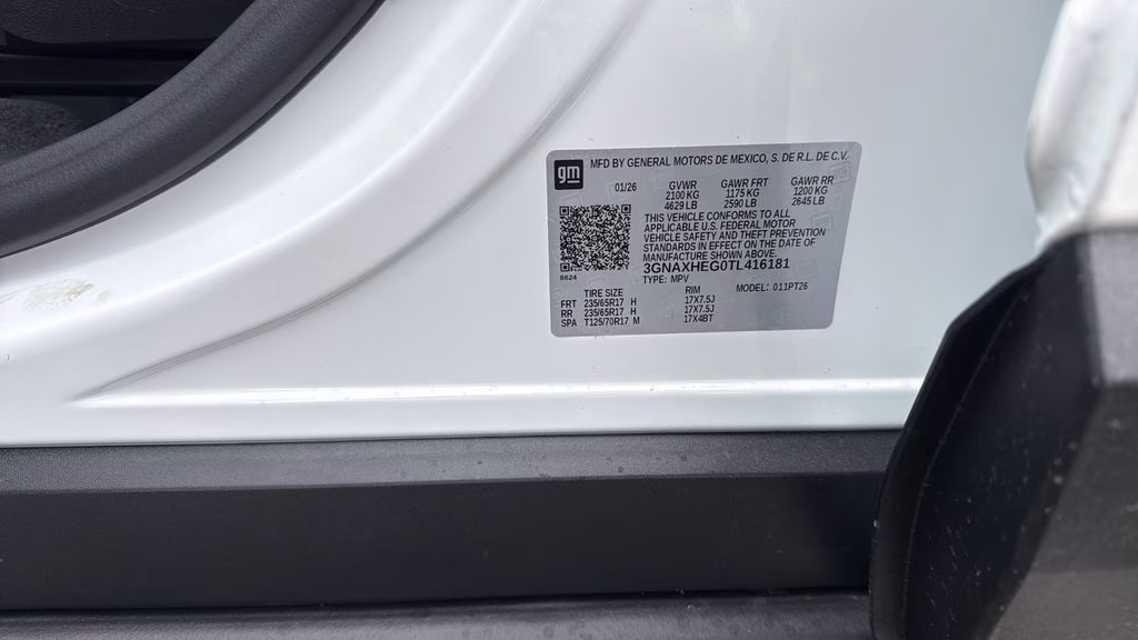 2026 Summit White Chevrolet Equinox LT FWD SUV