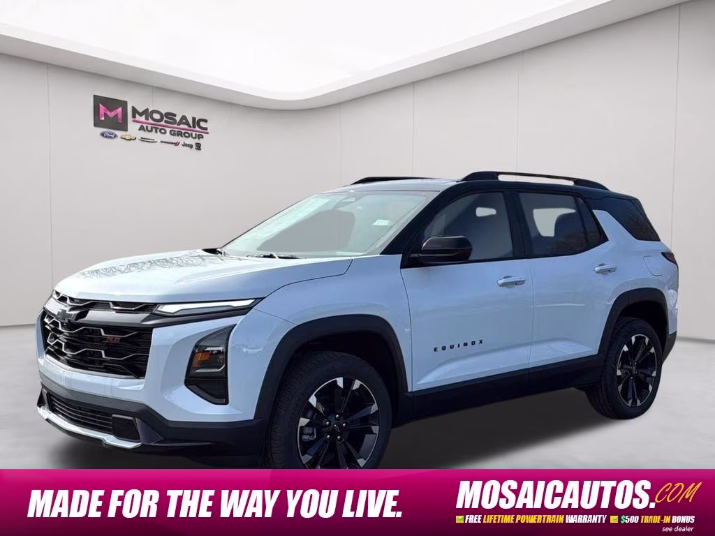 2026 Polar White Tricoat Chevrolet Equinox RS FWD SUV