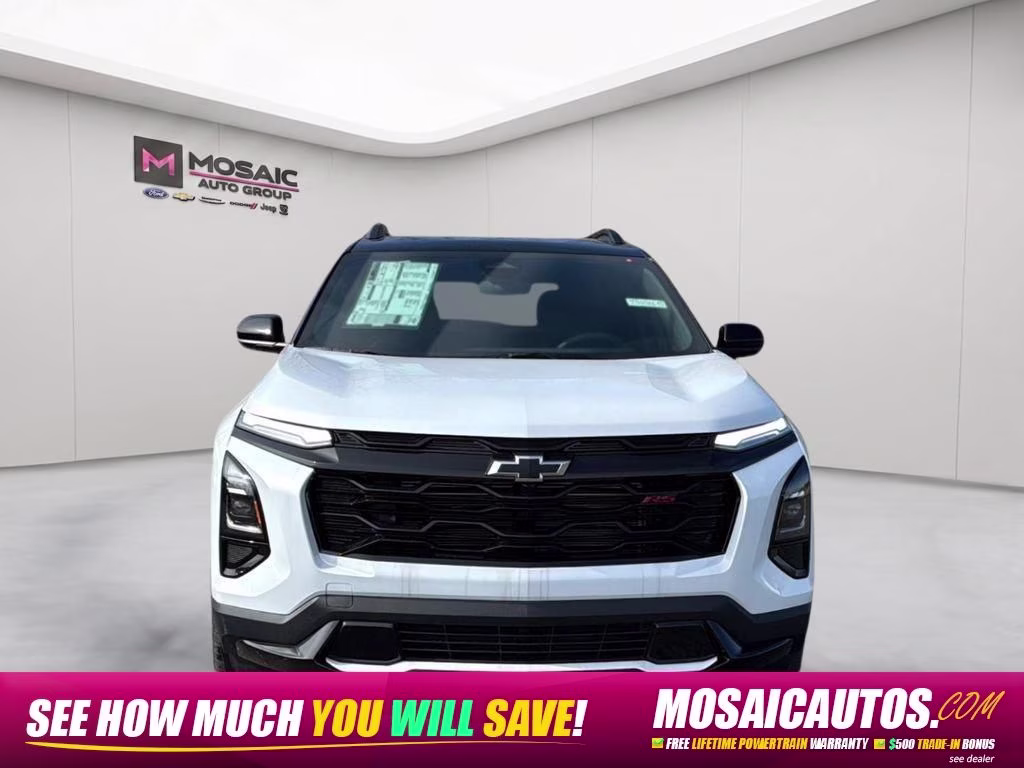2026 Polar White Tricoat Chevrolet Equinox RS FWD SUV