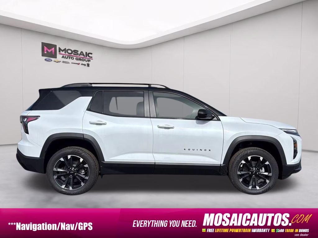 2026 Polar White Tricoat Chevrolet Equinox RS FWD SUV