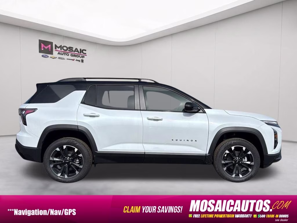 2026 Polar White Tricoat Chevrolet Equinox RS FWD SUV