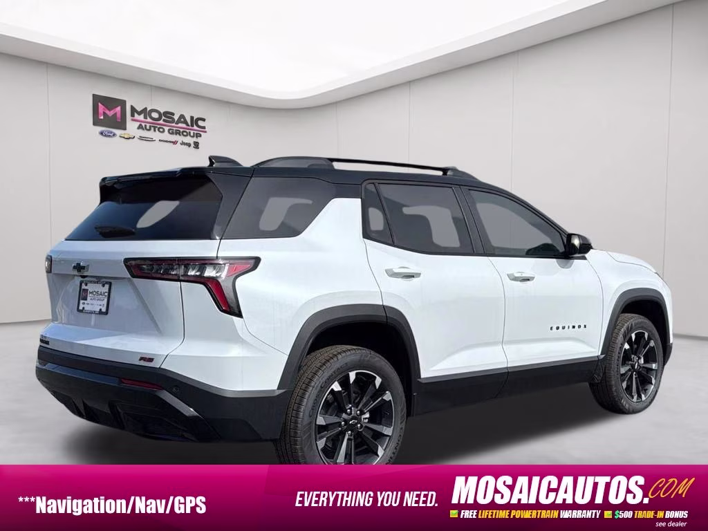 2026 Polar White Tricoat Chevrolet Equinox RS FWD SUV