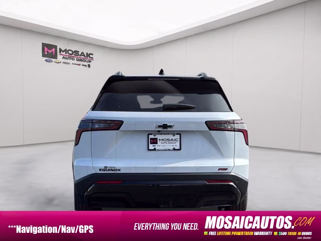 2026 Polar White Tricoat Chevrolet Equinox RS FWD SUV