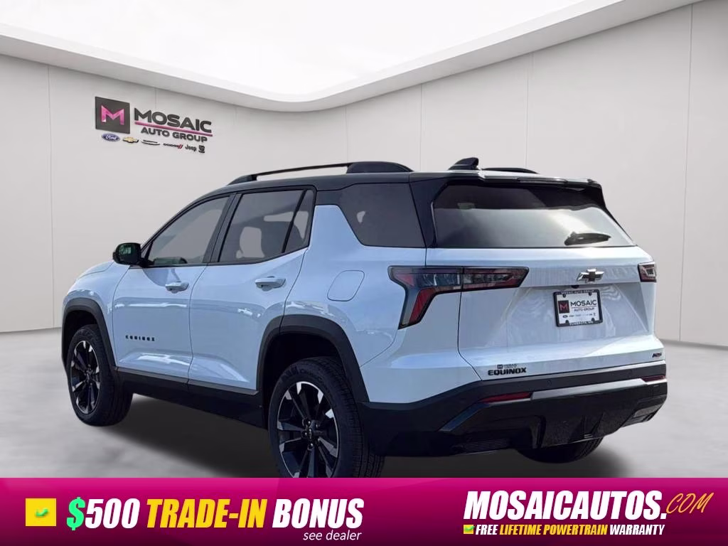 2026 Polar White Tricoat Chevrolet Equinox RS FWD SUV