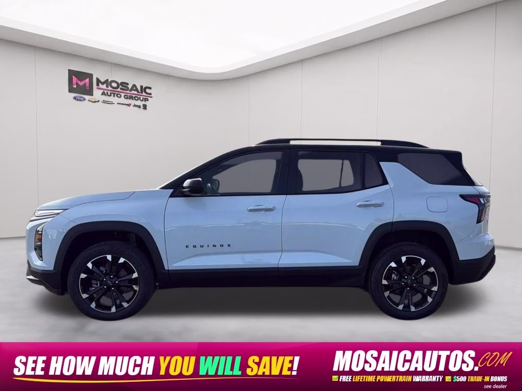 2026 Polar White Tricoat Chevrolet Equinox RS FWD SUV