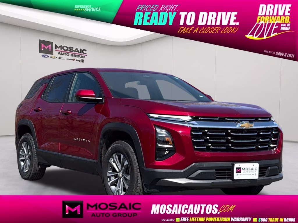 2026 Radiant Red Tintcoat Chevrolet Equinox LT AWD SUV