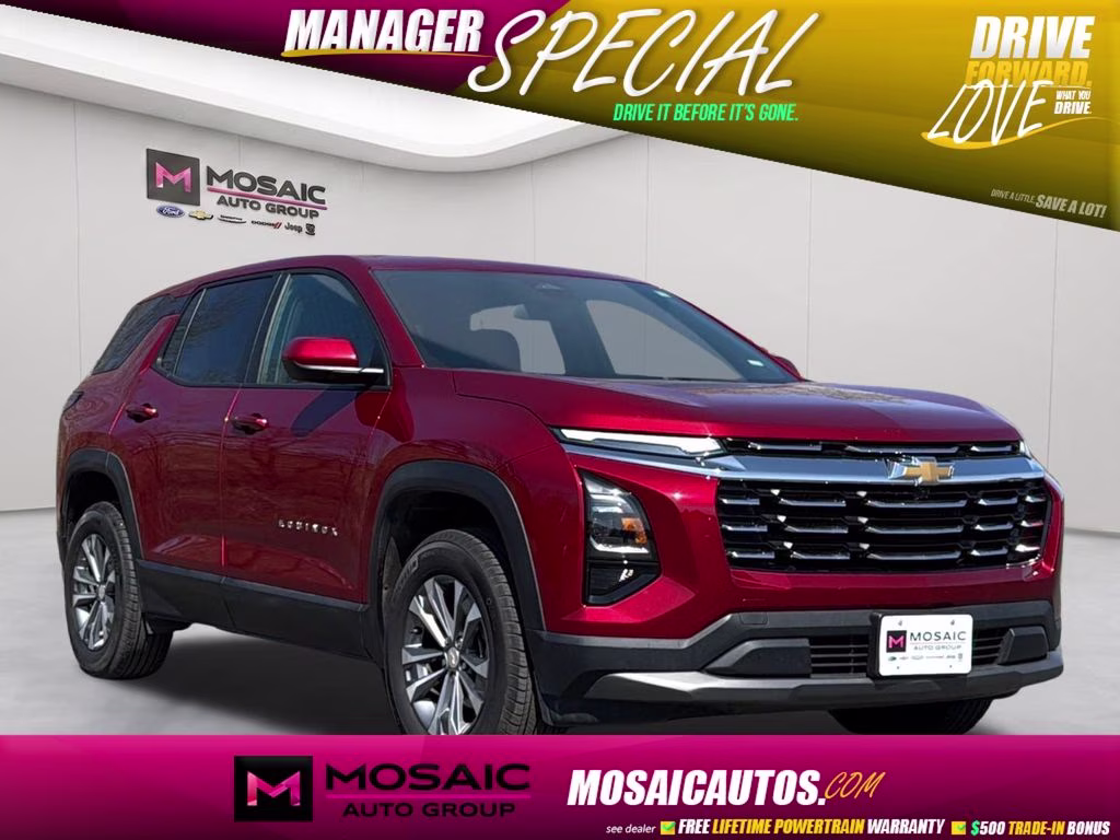 2026 Radiant Red Tintcoat Chevrolet Equinox LT AWD SUV