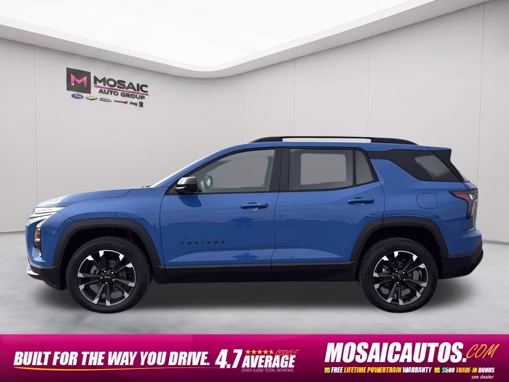 2026 Reef Blue Metallic Chevrolet Equinox RS AWD SUV