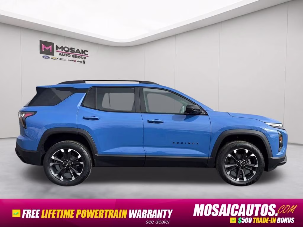 2026 Reef Blue Metallic Chevrolet Equinox RS AWD SUV
