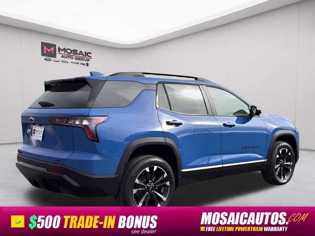 2026 Reef Blue Metallic Chevrolet Equinox RS AWD SUV